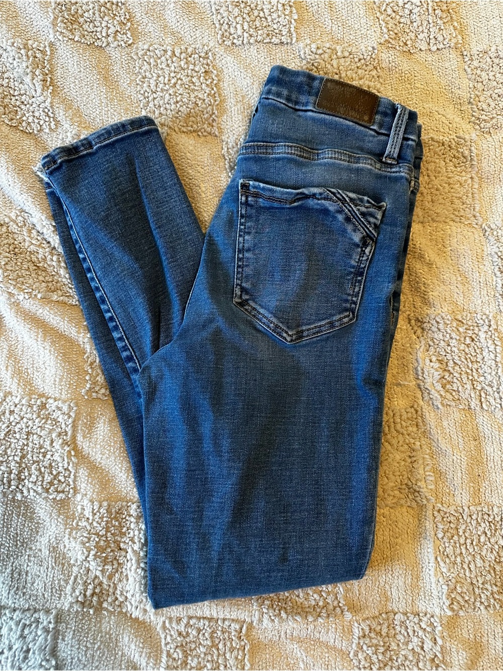 Buckle black skinny fit 75
